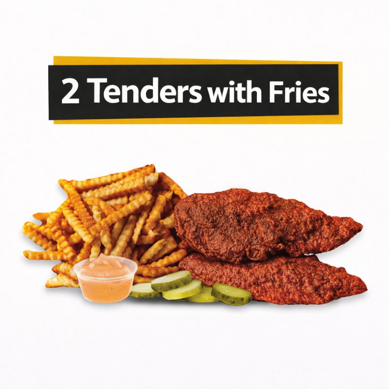 2 Tenders with Fries