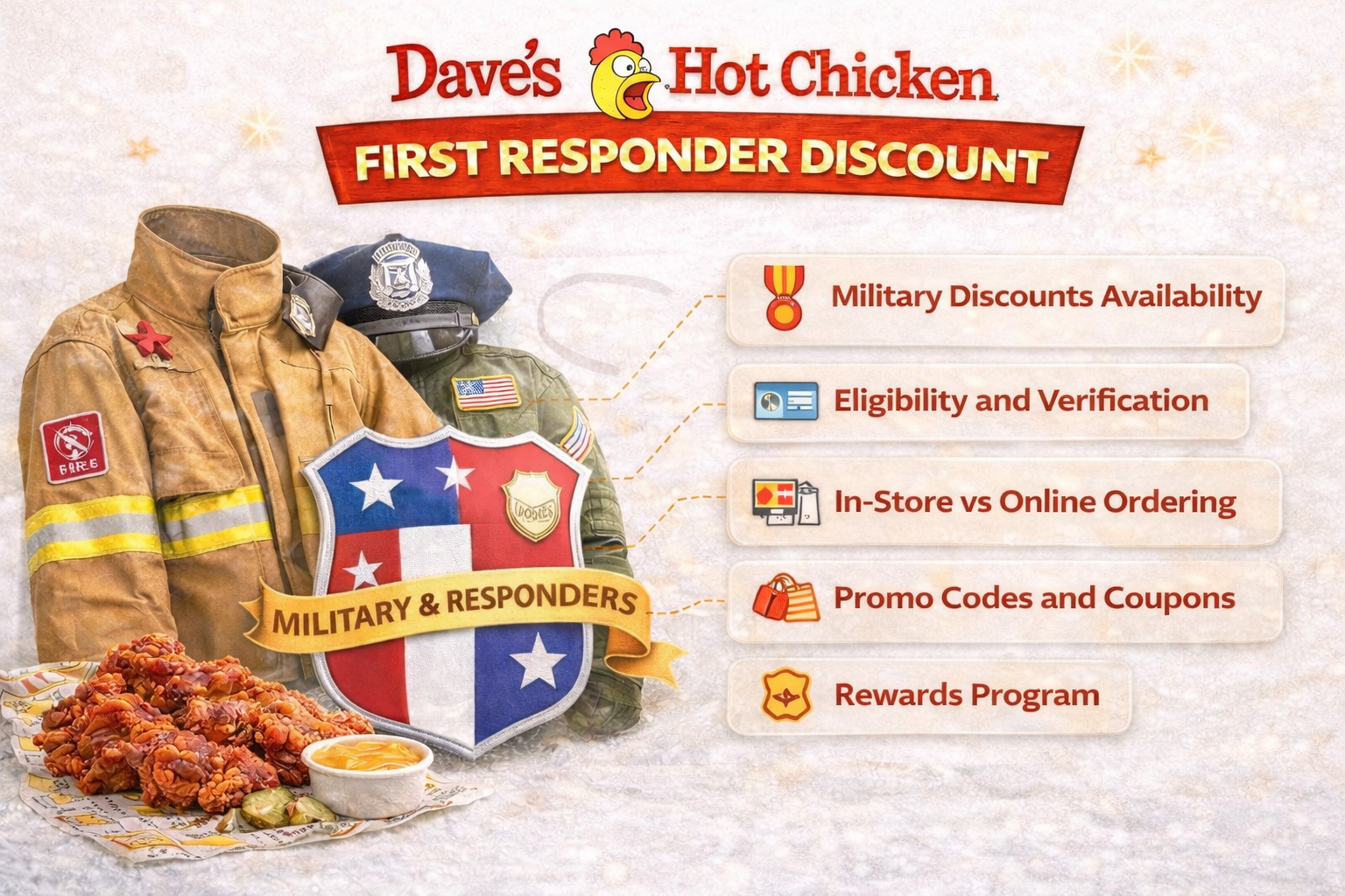 Dave’s Hot Chicken First Responder Discount