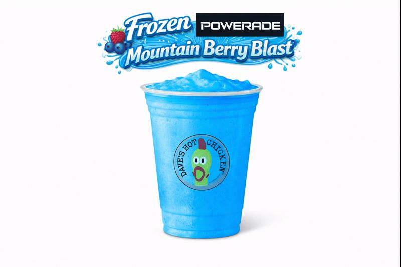 Frozen Powerade Mountain Berry Blast