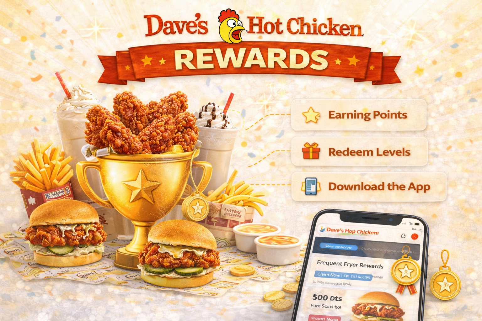 Dave's Hot Chicken Rewards