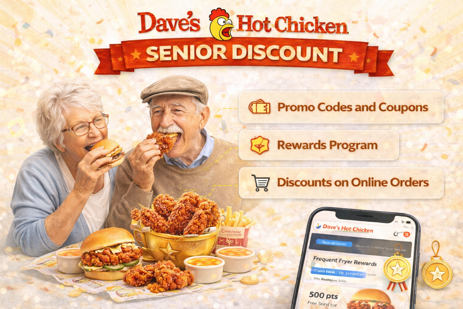 Dave’s Hot Chicken Senior Discount