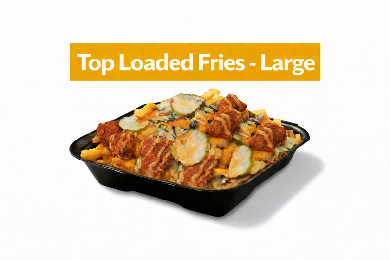 Top Loaded Fries (Large)